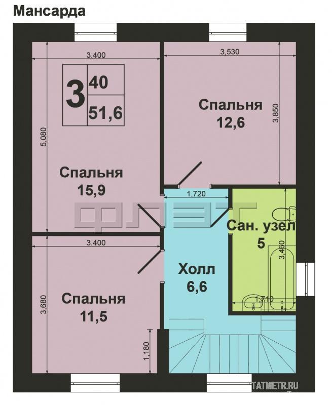 Продажа / Дома и коттеджи, Казань, Балачак улица, 3 900 000 Советский район, пос. Привольный, ул. Балачак. Отличное, тихое, благодатное место с красивой природой, и все это в... - 23
