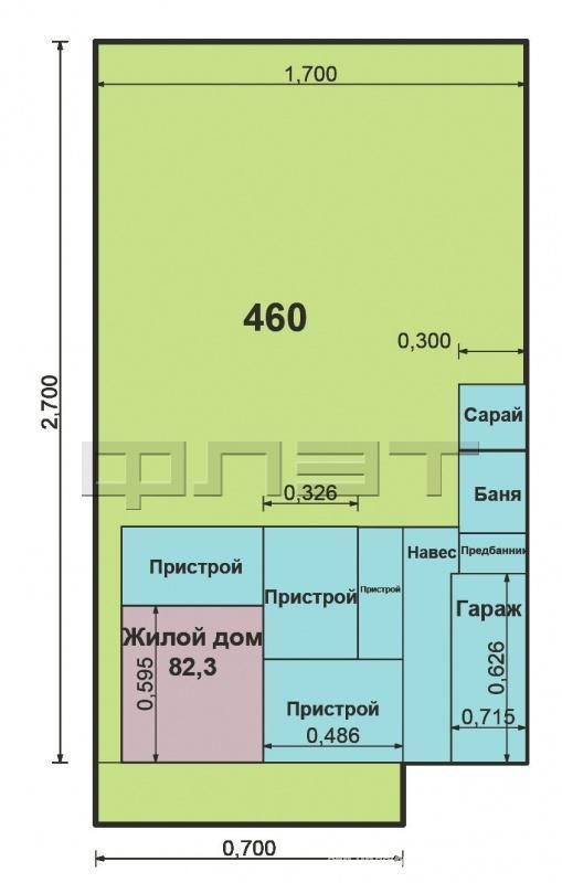 Авиастроительный район, поселок Караваево. Жилой дом общей площадью 83 кв.м., на 4.6 сотках земли. Есть все... - 3