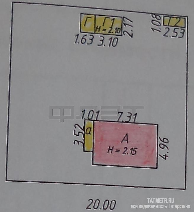 Продажа / Дачи, Казань, Дальняя улица, 760 000 Продается отличный дом 41, 3 кв. м на земельном участке 4.4 сотки , земли сельхозназначения (СНТ), в Дальних Садах.... - 12