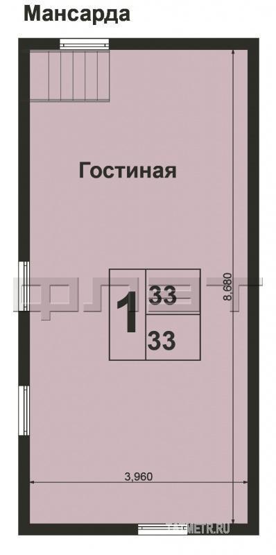 Продажа / Дома и коттеджи, Казань, Минина улица, 3 200 000 Казань, с. Нижний Услон. Продается 2х этажный дом 134 кв.м. из рубленого бревна постройки 2009 г. с ровным участком... - 11