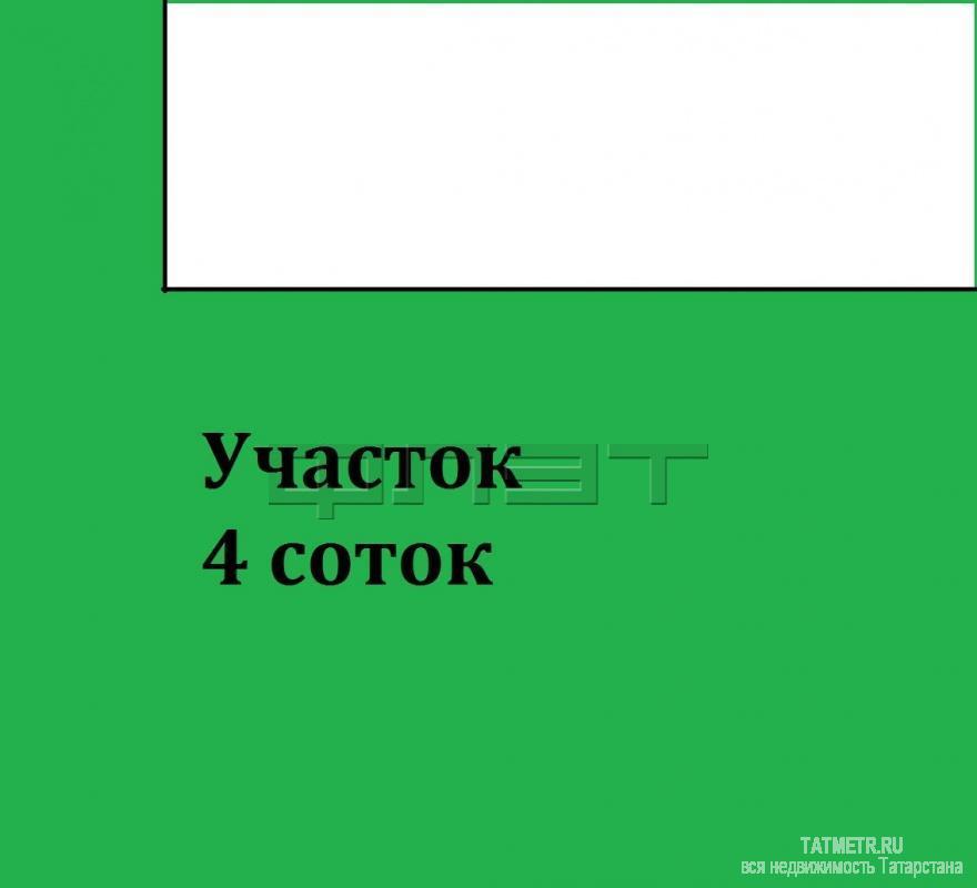 Авиастроительный район, п. Борисоглебск,  ул. Октябрьская. Продается земельный участок ИЖС площадью 4 сот. в очень... - 7