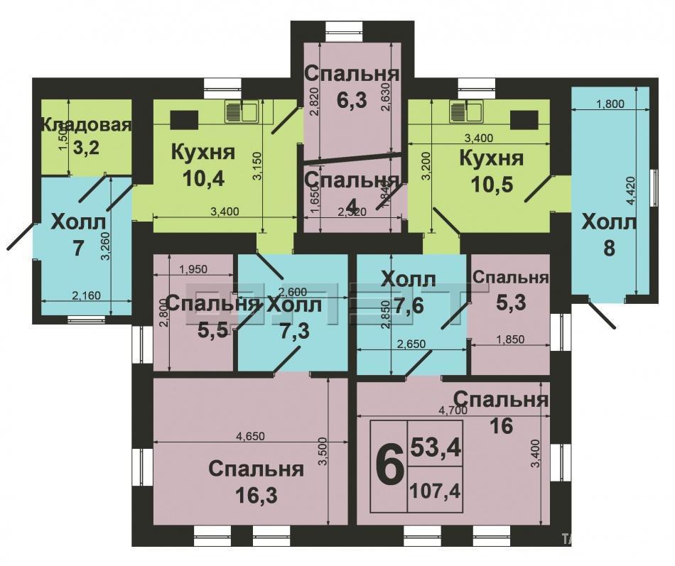 Продажа / Дома и коттеджи, Казань, большая Армавирская улица, 2 100 000 Казань, Авиастроительный район, ул. Большая Армавирская. Продается дом в пос. Северный в очень удобном месте – рядом... - 9