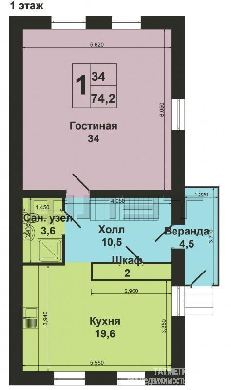 Продажа / Дома и коттеджи, Казань, Плодовая улица, 6 500 000 Уникальное предложение!!! Продам дом в самом центре города!!! Вахитовский район п.Аметьево ул.Плодовая!!!... - 18