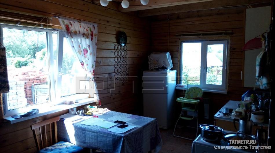 Зеленодольский район, с. Большие Кургузи, ул. Мирная. Продаётся земельный участок 13 сот с новым уютным деревянным... - 5