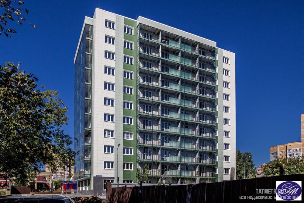 Продажа / Квартиры, Казань, Максимова улица, 2 200 000 Хорошая планировка: квартира — 29 кв.м, просторный холл (7,50 кв.м), гостиная совмещенная с кухней (19 кв.м), лоджия... - 1