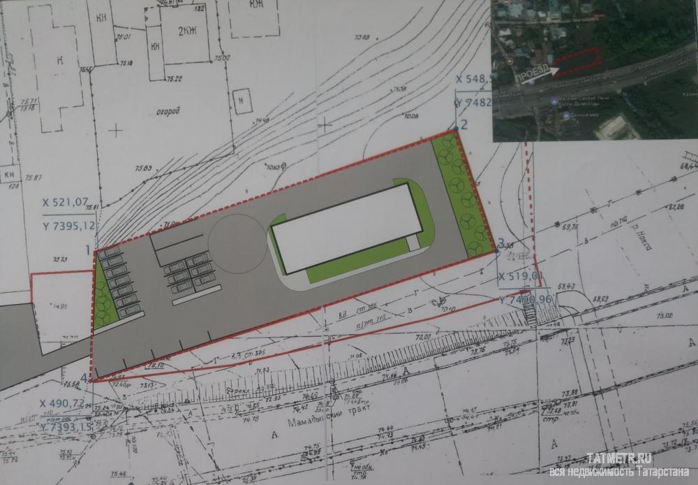 Самая выгодная цена на земельный участок в Казани под коммерческую недвижимость!!!  Предлагаем рассмотреть участок 28... - 5