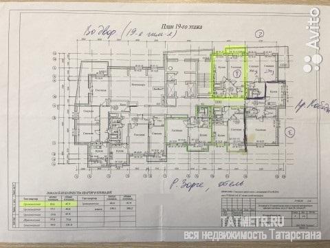 Продажа / Квартиры, Казань, Рихарда Зорге улица, 2 849 000 Казань город, Приволжский, улица Рихарда Зорге 66, м. Проспект Победы, 1 комн., общ. пл. 48 кв.м., жил.пл. 19 кв.м.,... - 10