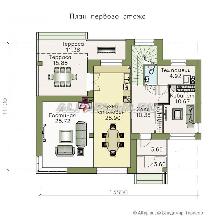Продажа / Дома и коттеджи, Званка, Дачная улица, 6 999 000 Званка, Дачная улица , продается коттедж, 8 соток, общ. пл. дома 168 кв.м., 2 санузла, лоджия, частичная отделка,... - 6