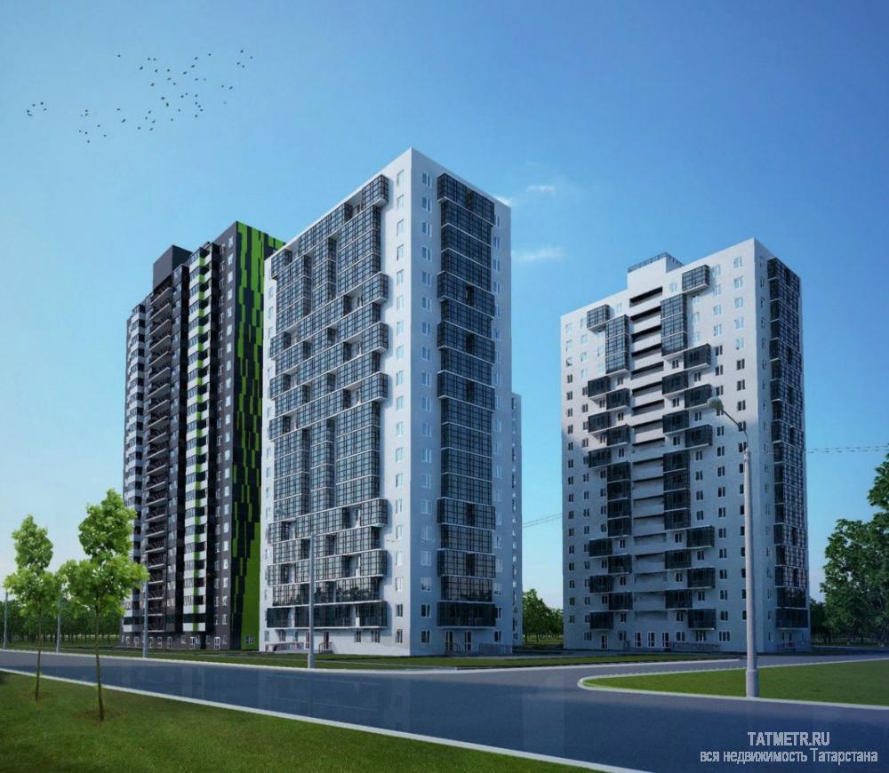 Продажа / Квартиры, Казань, Рауса Гареева улица, 1 999 000 Казань город, Приволжский, жилой комплекс Сказочный лес , 1 комн., общ. пл. 37 кв.м., жил.пл. 14 кв.м., комнаты 14,... - 4