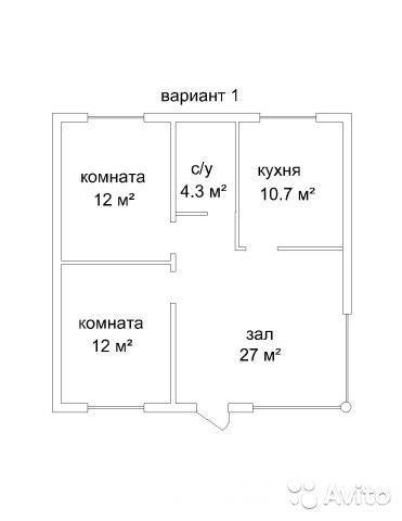 Продажа / Дома и коттеджи, Казань, Зеленая улица, 2 300 000 Продаю НОВЫЙ монолитно-бетонный дом на несъемной опалубке. В доме две уютные комнаты, кухня и с/у, зал с огромными... - 2