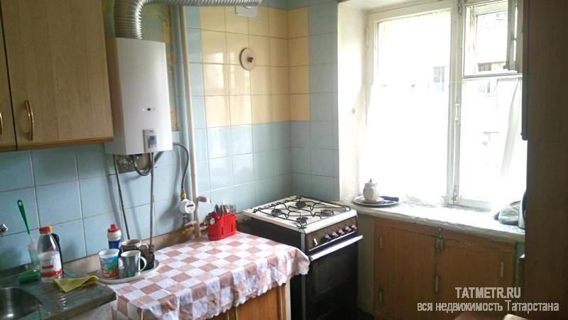 Продажа / Квартиры, Казань, Бирюзовая улица, 2 000 000 ул. Бирюзовая, д. 21, Юдино. 2-комн. хрущевка, 2/5-эт. кирп. дома, 43,6/28,1/6,2. Удобная планировка, квадратная... - 4