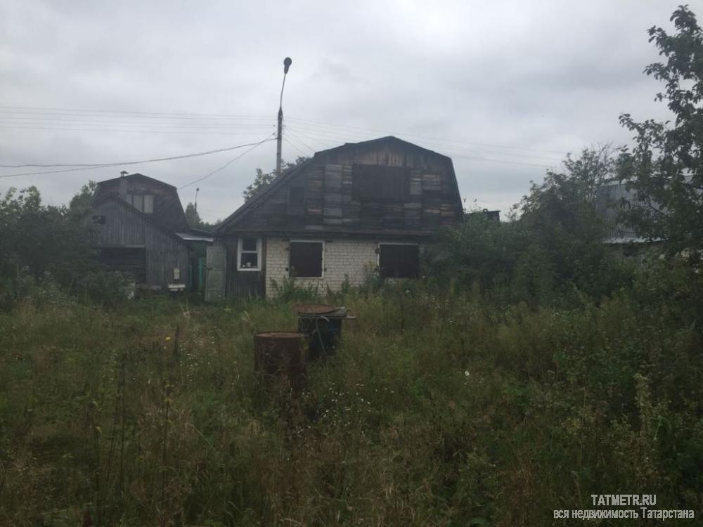 Хорошая дача в г. Зеленодольск, на ровном участке правильной прямоугольной формы. Первый этаж кирпич, второй... - 5