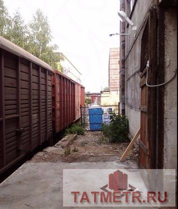 Коммерческая / Аренда / Производство и склады, Казань, Восстания улица, 355 000 Сдается склад/ производственное помещение с з/у 63сот, с ж/д пандусом и кранбалкой 1276м (Химград) Восстания 100.... - 1