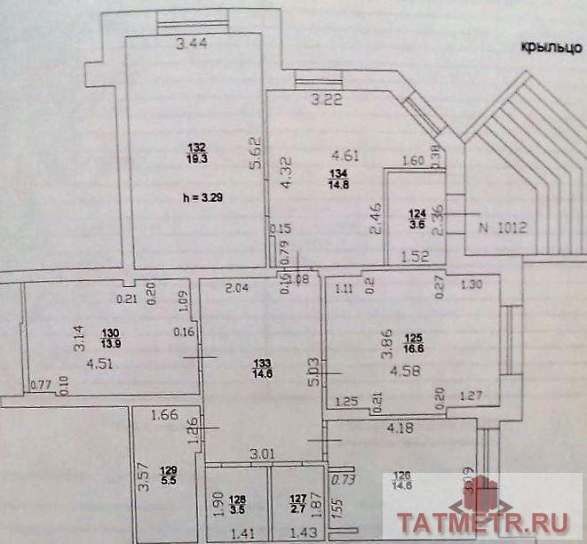 Коммерческая / Продажа / Офисы, Казань, Чистопольская улица, 10 490 000 Продается помещение свободного назначения 110 м² по ул. Чистопольская на первом этаже жилого дома с отличным... - 14