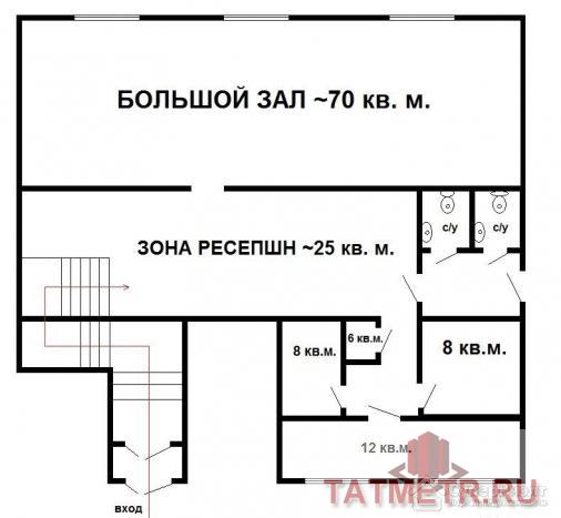 Коммерческая / Аренда / Офисы, Казань, Маяковского улица, 93 000 Сдается в аренду помещения свободного назначения 186 кв.м. (цоколь) по адресу Маяковского. Цена 500 руб./м². Ранее... - 6