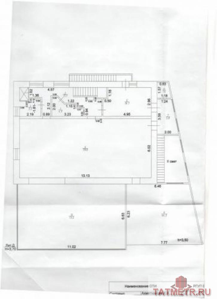 Коммерческая / Аренда / Офисы, Казань, Марселя Салимжанова улица, 502 500 Сдается в аренду отдельно стоящее двухэтажное здание с мансардной надстройкой в центре города: двор, улица (с видом... - 5