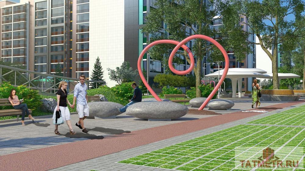 Продажа / Квартиры, Казань, Николая Ершова улица, 3 110 000 Советский район, ЖК «Арт Сити», ул. Н. Ершова, д. 62 Д. Срок сдачи дома до 31 декабря 2017г. ДДУ. Продаю 1-комнатную... - 4