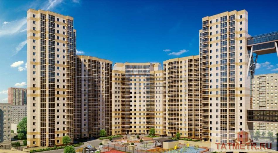 Продажа / Квартиры, Казань, Чистопольская улица, 3 992 280 Продается двухкомнатная квартира площадью 52.53 кв.м. в ЖК 'Столичный' в Ново-Савиновском районе. ЖК «Столичный» -... - 1