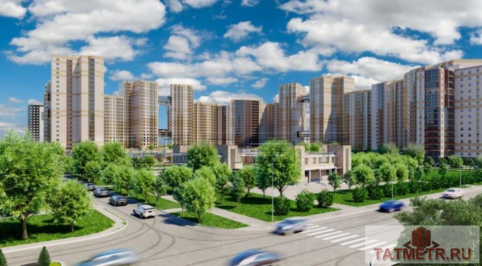 Продажа / Квартиры, Казань, Чистопольская улица, 3 992 280 Продается двухкомнатная квартира площадью 52.53 кв.м. в ЖК 'Столичный' в Ново-Савиновском районе. ЖК «Столичный» -... - 5