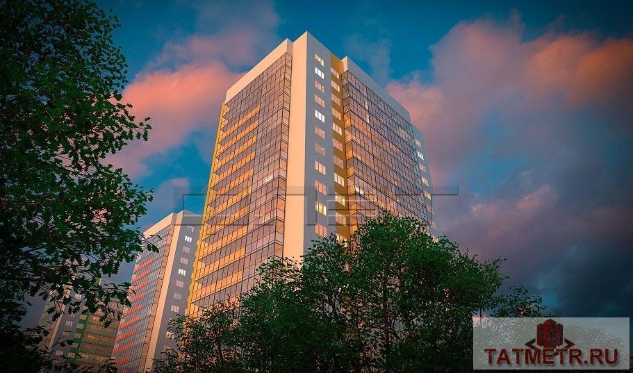 Продажа / Квартиры, Казань, Бари Галеева улица, 3 090 600 Продается двухкомнатная квартира-студия площадью 45.45 кв.м. в новом жилом комплексе 'Green City'. Это... - 7