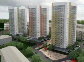 Продается двухкомнатная квартира-студия площадью 45.45 кв.м. в...