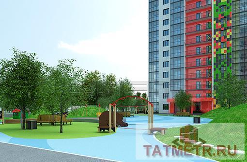 Продажа / Квартиры, Казань, Родины улица, 2 445 000 Продается однокомнатная квартира площадью 40.74 / 19.69 / 10.04 кв.м. в жилом комплексе 'Родина'. Это19-этажный... - 1