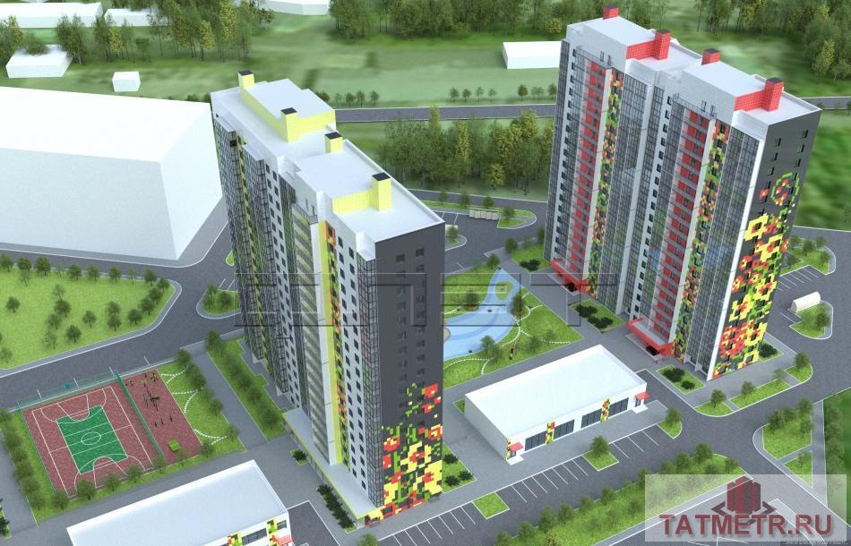 Продажа / Квартиры, Казань, Родины улица, 2 445 000 Продается однокомнатная квартира площадью 40.74 / 19.69 / 10.04 кв.м. в жилом комплексе 'Родина'. Это19-этажный... - 4