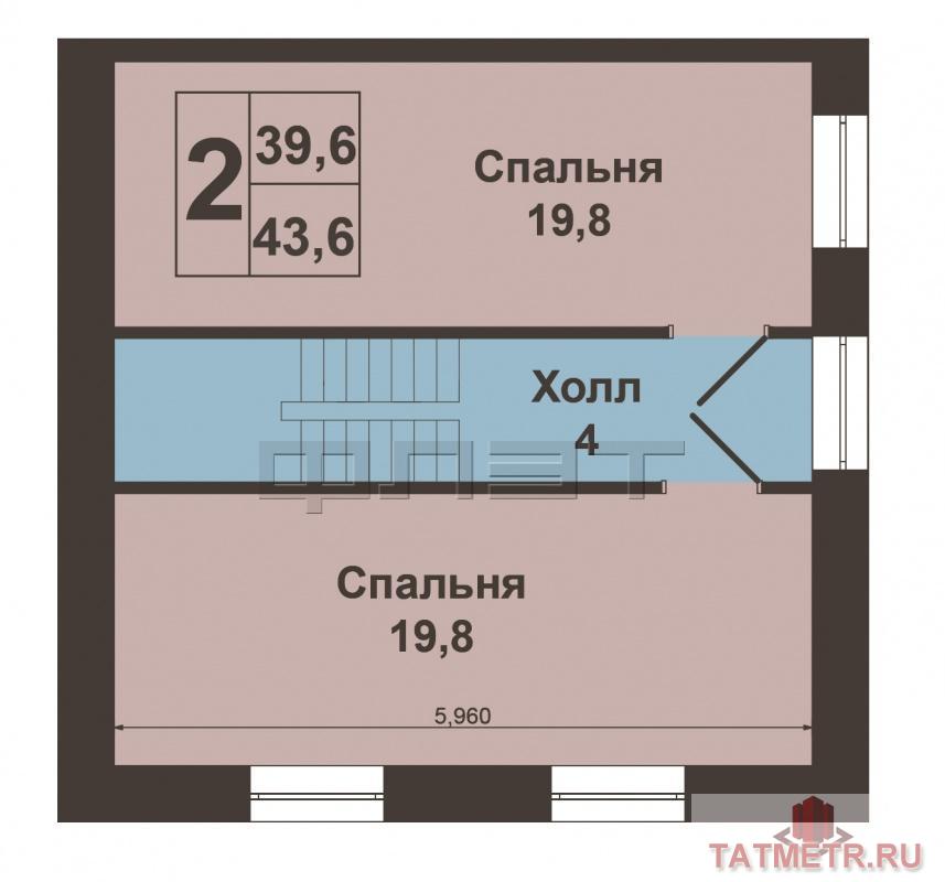 Продажа / Квартиры, Казань, Дружинная улица, 2 380 000 Высокогорский район, посёлок Берёзовка, ул. Дружинная, д. 2. В очень красивом месте, в объятиях соснового леса,... - 7