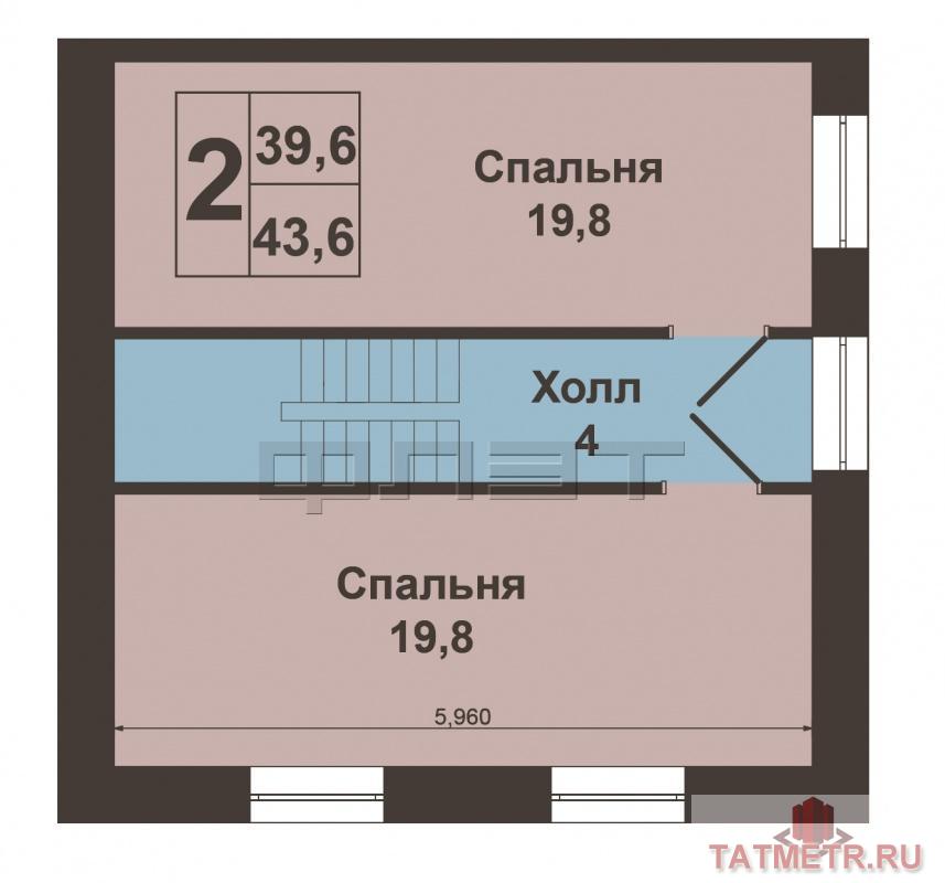 Высокогорский район, посёлок Берёзовка, ул. Дружинная, д. 2. В очень красивом месте, в объятиях соснового леса,... - 7