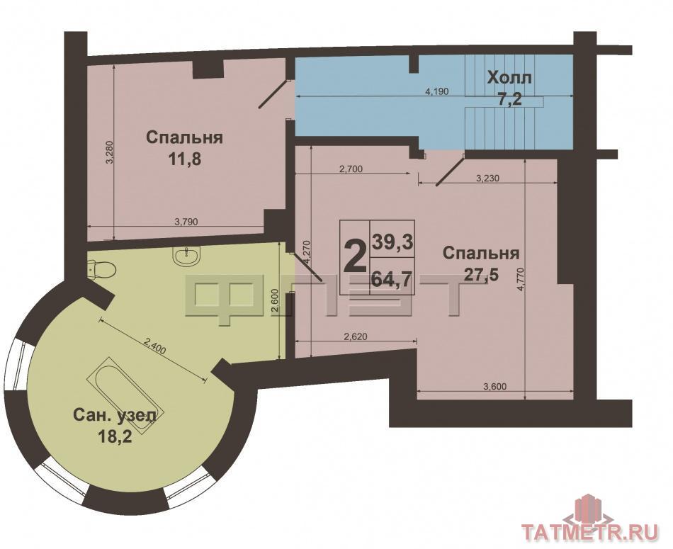 Продажа / Квартиры, Казань, Меридианная улица, 8 999 000 Ново-Савиновский район, улица Меридианная, д. 6 . В очень красивом месте Ново-Савиновского района, между улицами... - 18
