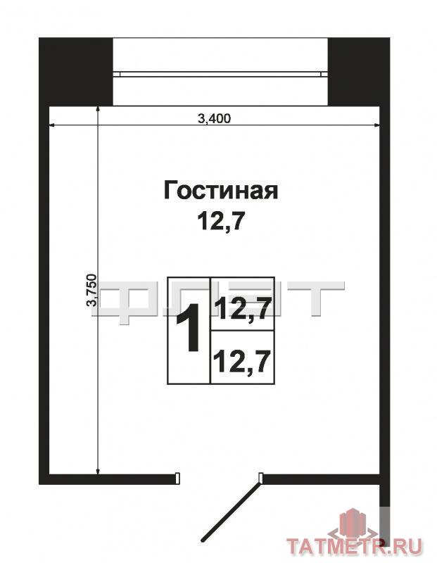 Продажа / Комнаты, Казань, Гарифьянова улица, 700 000 Продам комнату в общежитии в Приволжском районе ул.Гарифьянова,25, на 5-м этаже 8-ми этажного дома. Общая площадь... - 8