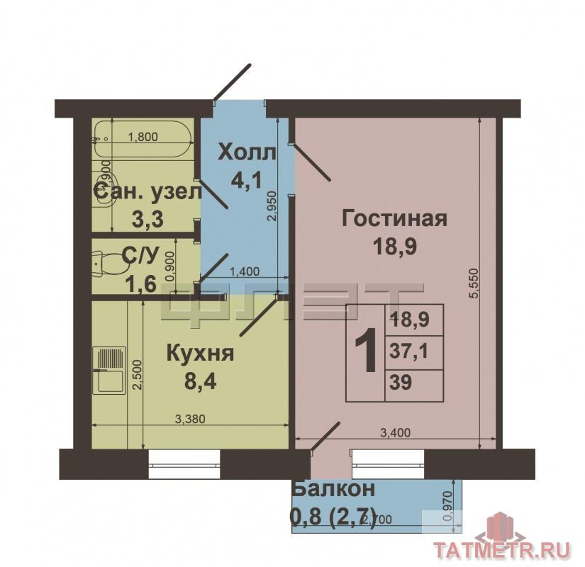 Продажа / Квартиры, Казань, Карла Маркса улица, 3 500 000 Вахитовский район ул.Карла Маркса,д.69 В историческом центре города, продается просторная квартира, с хорошим... - 9