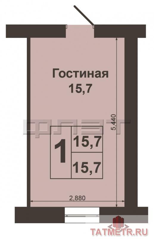 Советский район, ул.Шуртыгина д.34. В самом развитом районе, рядом с центром города продается просторная комната в... - 5