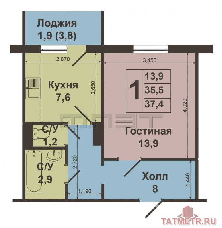 Ново-Савиновский район, на пересечении  ул.Бондаренко и Абсалямова, по адресу Бондаренко,д.16 в 10 минутах от ст.... - 10