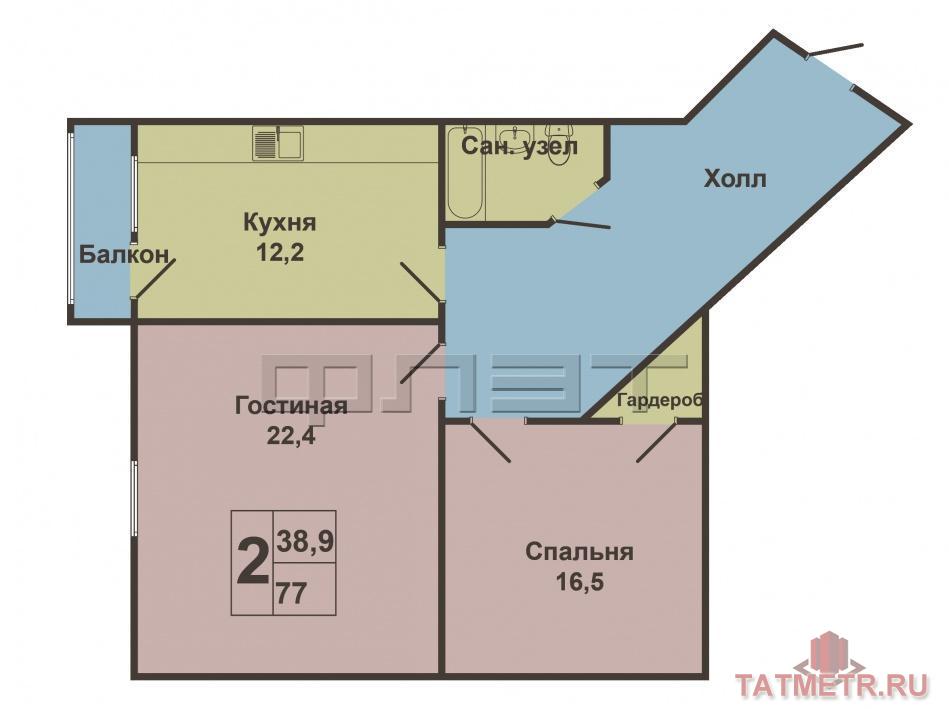 Продажа / Квартиры, Казань, Тихомирнова улица, 8 700 000 Вахитовский район, ул. ТИХОМИРНОВА, д. 1 (станция МЕТРО Тукая и Суконная слобода) • В историческом ЦЕНТРЕ г. Казани,... - 11