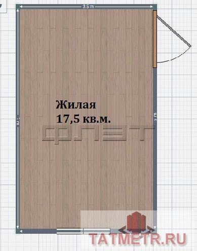 Продажа / Комнаты, Казань, Академика Павлова улица, 1 010 000 Авиастроительный район, ул. Академика Павлова, 11. Продается комната в блоке, 17,5 кв.м. В комнате косметический... - 4
