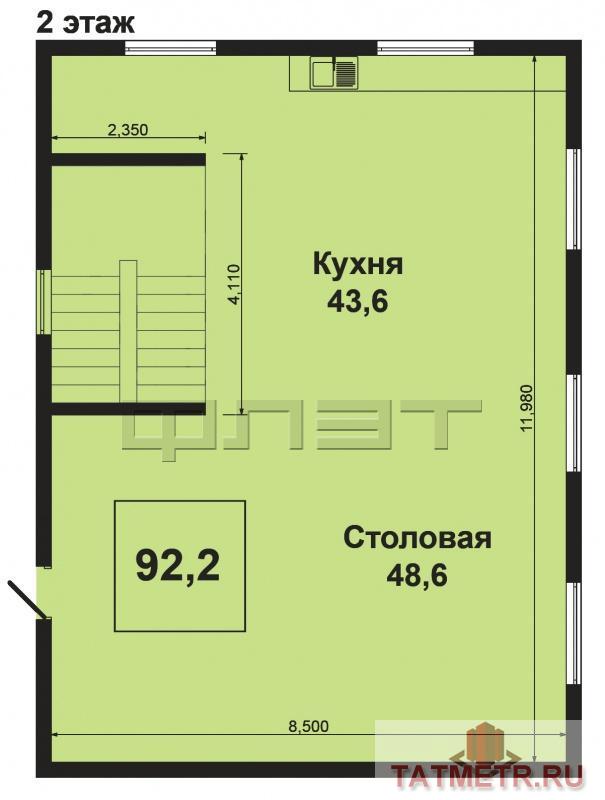 Вахитовский район, ул. Тихомирного 11. Продается дом в центре города (рядом ул.Тихомирнова) В шаговой доступности... - 6