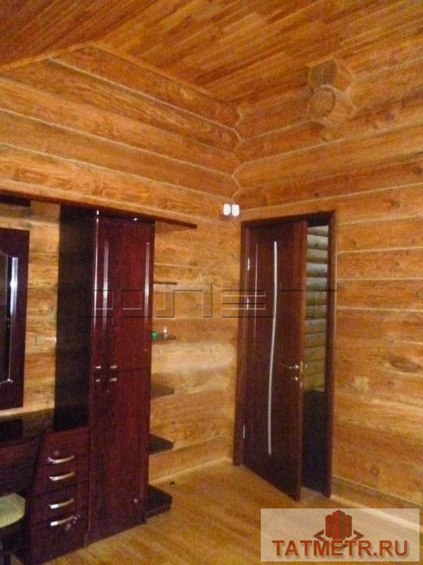Продажа / Дома и коттеджи, Васильево, Радужная улица, 8 900 000 Зеленодольский район, пгт Васильево, ул. Радужная. Продается отличный коттедж из оцилиндрованных бревен с ремонтом,... - 15
