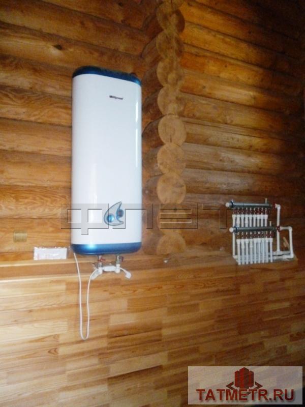 Продажа / Дома и коттеджи, Васильево, Радужная улица, 8 900 000 Зеленодольский район, пгт Васильево, ул. Радужная. Продается отличный коттедж из оцилиндрованных бревен с ремонтом,... - 3