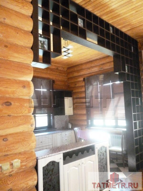 Продажа / Дома и коттеджи, Васильево, Радужная улица, 8 900 000 Зеленодольский район, пгт Васильево, ул. Радужная. Продается отличный коттедж из оцилиндрованных бревен с ремонтом,... - 7