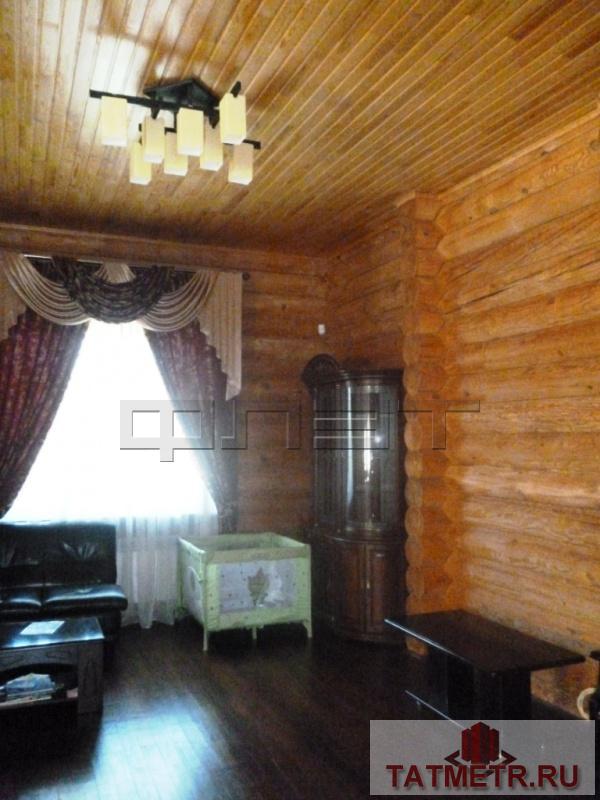 Продажа / Дома и коттеджи, Васильево, Радужная улица, 8 900 000 Зеленодольский район, пгт Васильево, ул. Радужная. Продается отличный коттедж из оцилиндрованных бревен с ремонтом,... - 9