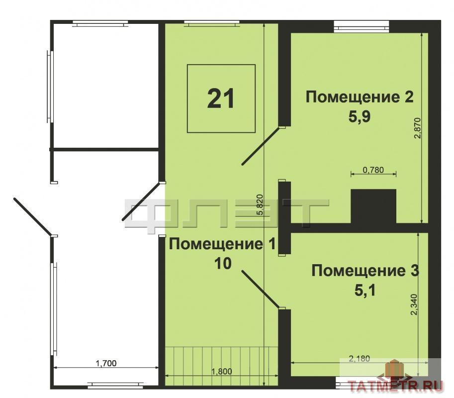 Продажа / Дачи, Казань, Малиновая улица, 430 000 Продается дача в п. Кульсеитово на участке 3 сот. с домом из газобетона 43 кв.м, на участке имеются хоз.постройки,... - 6