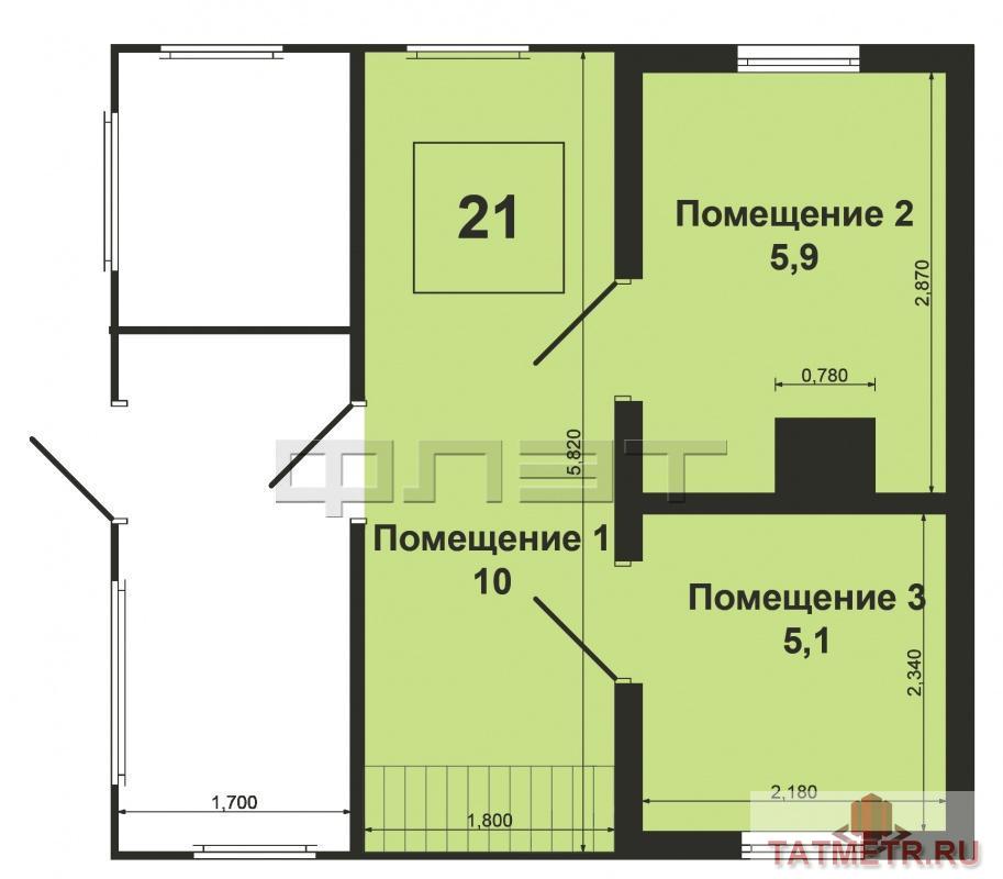 Продается дача в п. Кульсеитово на участке 3 сот. с домом из газобетона 43 кв.м, на участке  имеются хоз.постройки,... - 6