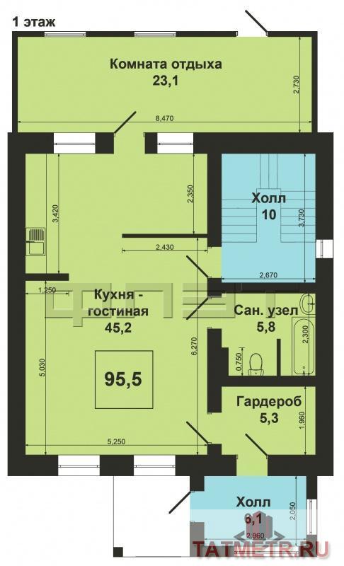 Продажа / Дома и коттеджи, Казань, Оренбургский тракт, 7 700 000 Лаишевский район, с.Сокуры, ул. Грушевая .продается комфортный коттедж в (17 км. от РКБ). Красивый двухэтажный... - 20