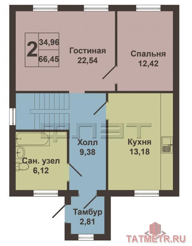 Продажа / Дома и коттеджи, Казань, Большая улица (Вишневка), 3 800 000 Лучшее предложение этой осенью! Теплый уютный жилой дом! Если Вы хотите обменять свою городскую квартиру на... - 13