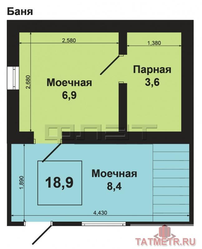 Продажа / Дома и коттеджи, Казань, СДТ Табигат, 5 300 000 Продается замечательный дом в Приволжском районе, в поселке Победилово, в 20 минутах от центра города, в окружении... - 42