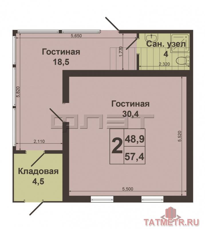 Продажа / Дачи, Высокая Гора, Верхняя улица, 2 605 000 Высокогорский р-н, СНТ 'Казаньхимстрой' Продаю дом из коллеброванного бруса 90 м2, участок 6 соток. Строили для себя.... - 20