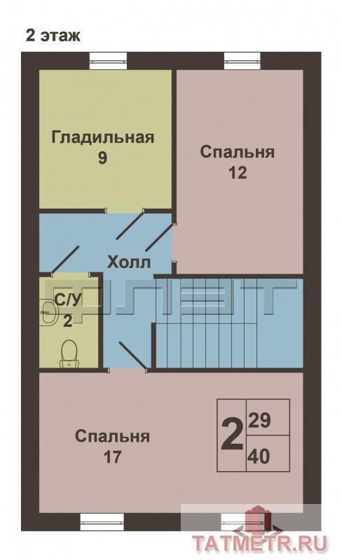 Продажа / Дома и коттеджи, Казань, тракт. Мамадышский, 2 980 000 Продается кирпичный дом в с.Пестрецы, ул.Звездная. 2-х этажный кирпичный дом 140 кв.м на участке 12 соток с гаражом... - 5