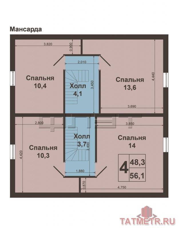 Продажа / Дома и коттеджи, Казань, Советская улица (Константиновка), 2 600 000 В престижном п.Константиновка по ул.Советская д.69, продается уютный дом. Дом расположен на участке площадью 3 сотки... - 17