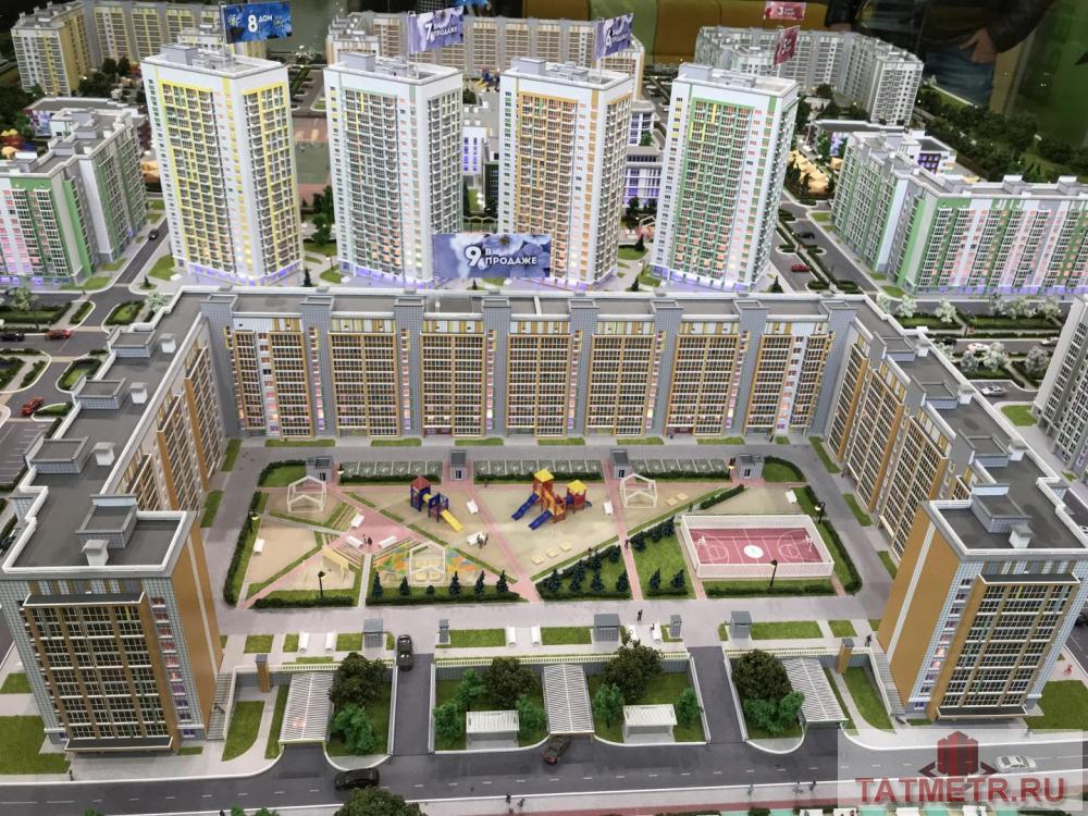 Продажа / Квартиры, Казань, Азата Аббасова улица, 3 240 000 Казань город, Советский, жилой комплекс Весна , м. Проспект Победы, 2 комн., общ. пл. 53 кв.м., жил.пл. 27 кв.м.,... - 12